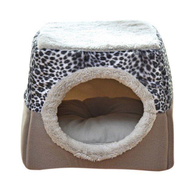 Detachable Soft Kennel Cat Bed Breathable Cat Pet Cave House Sleeping Bag Mat Pad Tent Pets Winter Warm Cozy Beds 11 Colors