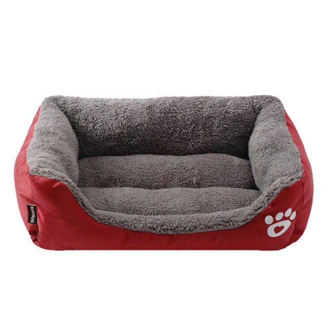 Pet Cat Dog Bed Warm Dog House Soft Fleece Nest Dog Baskets Mat Autumn Winter Waterproof Kennel S/M/L